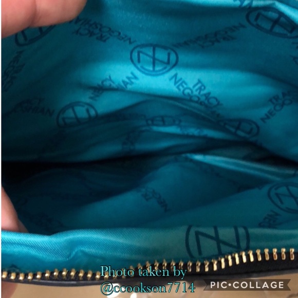 1leftBoutique-Tracy Negoshian navy crossbody-Chris - Picture 5 of 8